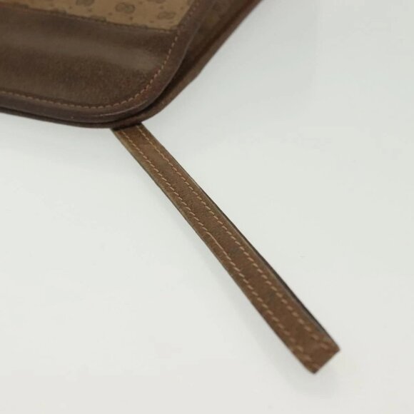 GUCCI Micro GG Supreme Clutch Bag PVC Beige 67 039 5465 Auth 133508 - Picture 9 of 16